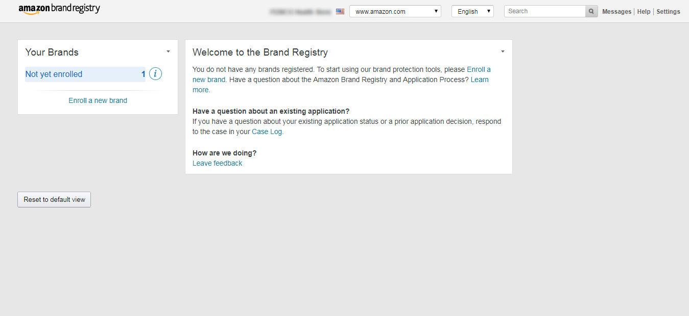 Amazon Brand Registry