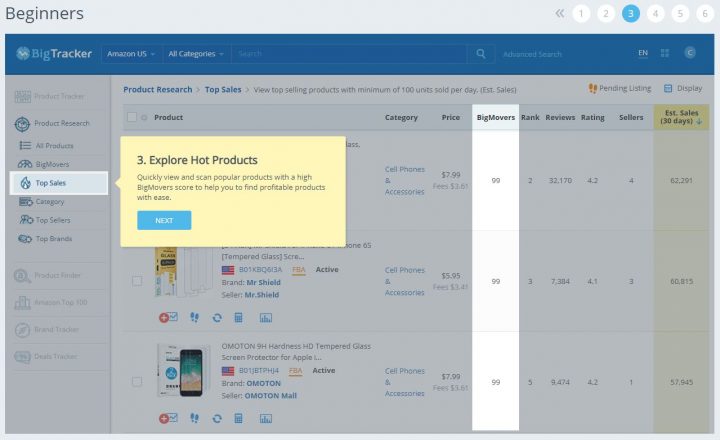 How to find trending products in 2019 - bigtracker - demo3