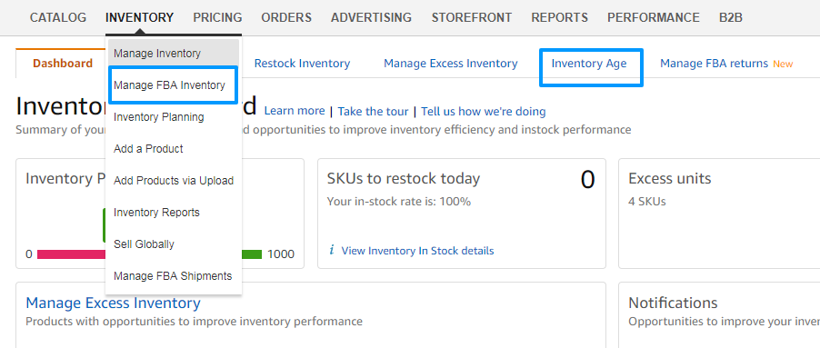 Inventory Dashboard