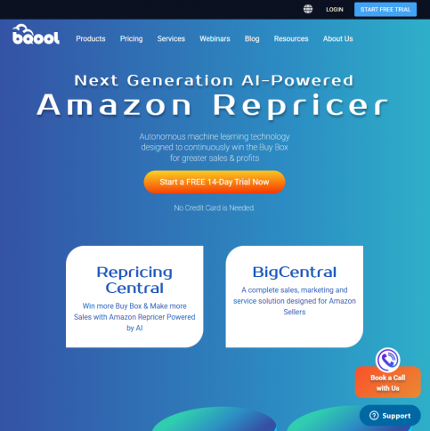 BQool Homepage 2025