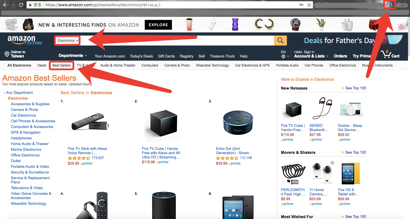 Find profitable products using Amazon