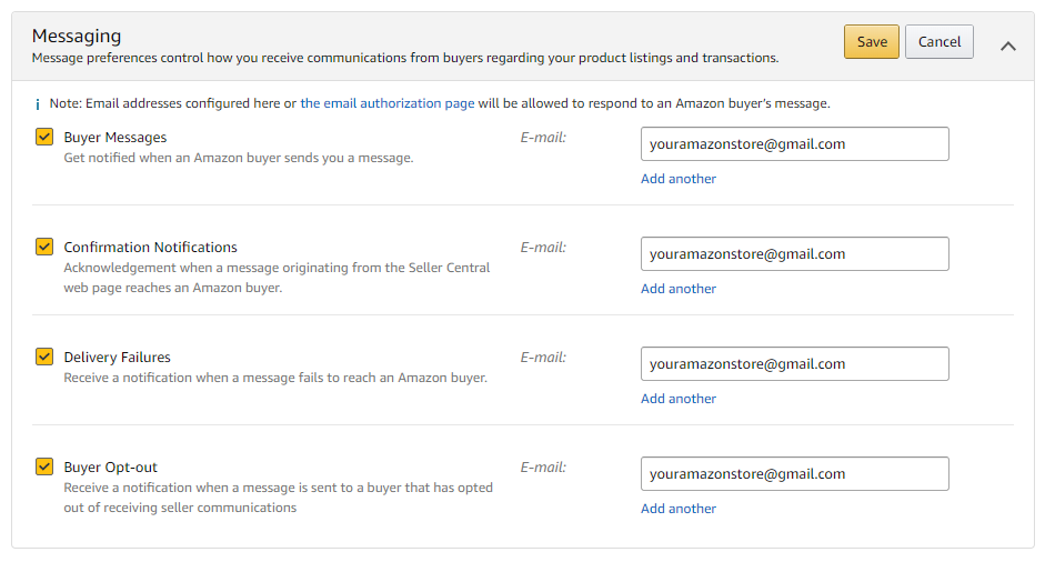 amazon-message-notification-setting