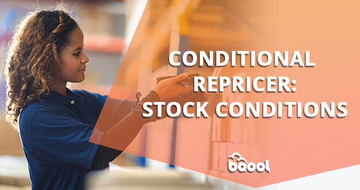 Conditional Repricer repricing on inventory conditions