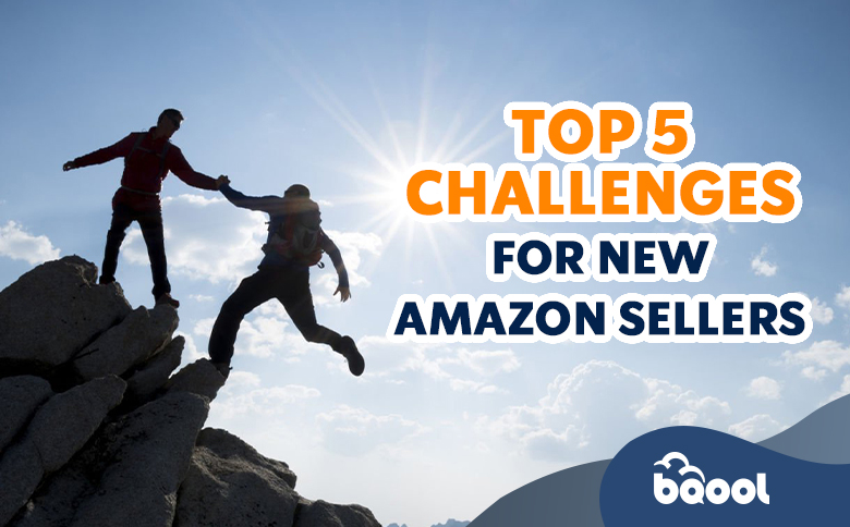 Top 5 Challenges for New Amazon Sellers Blog Banner