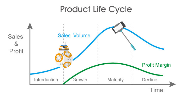 Amazon product life cycle