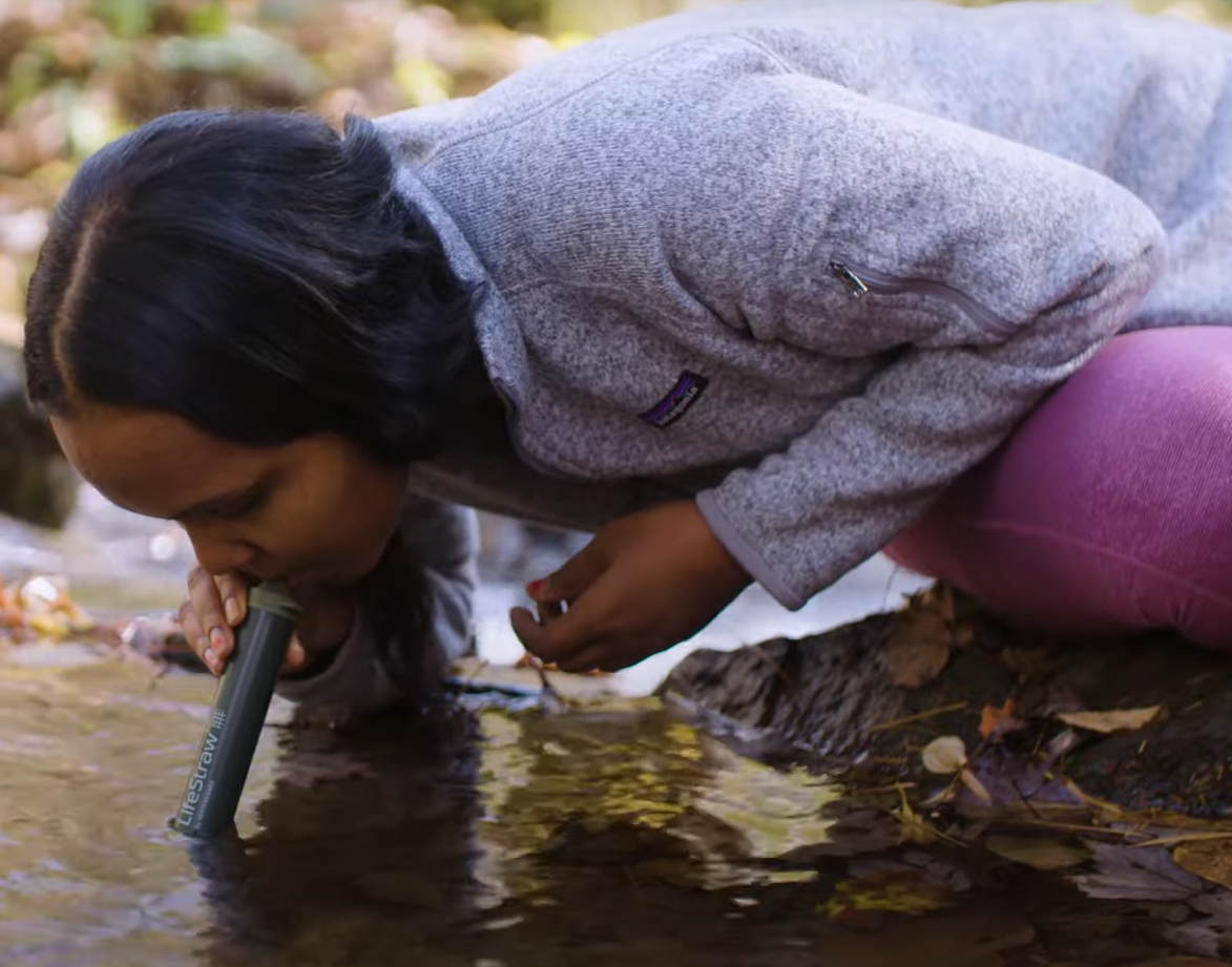 purifying straw