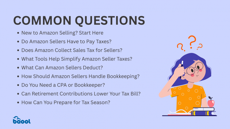 Common Questions found on Amazon Taxes 