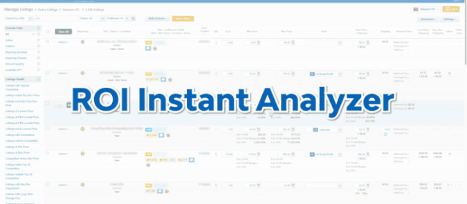 BQool's Instant ROI Analyzer Feature