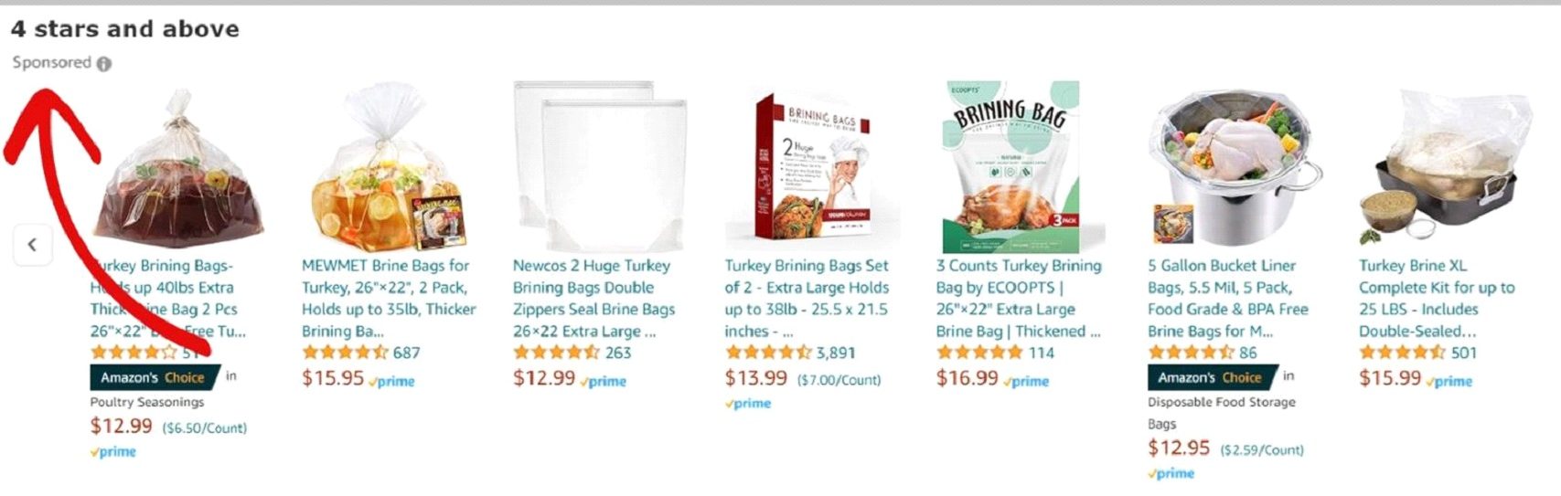 Amazon Sponsored Products Real Life Example